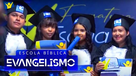 Reportagem Evangelismo Escola Bíblica no programa Revista NT